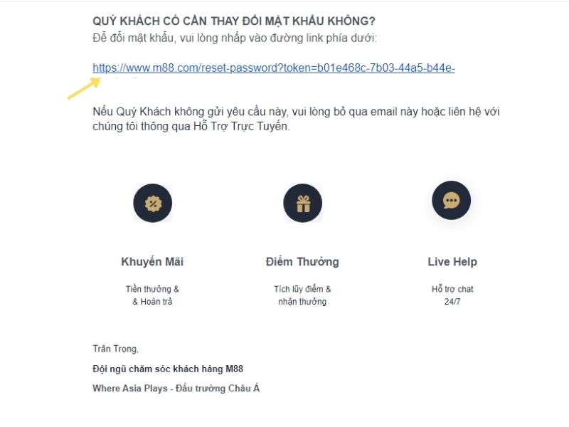 quên mật khẩu m88 - hướng dẫn cách lấy lại mật khẩu m88 đơn giản 5 kiểm tra email