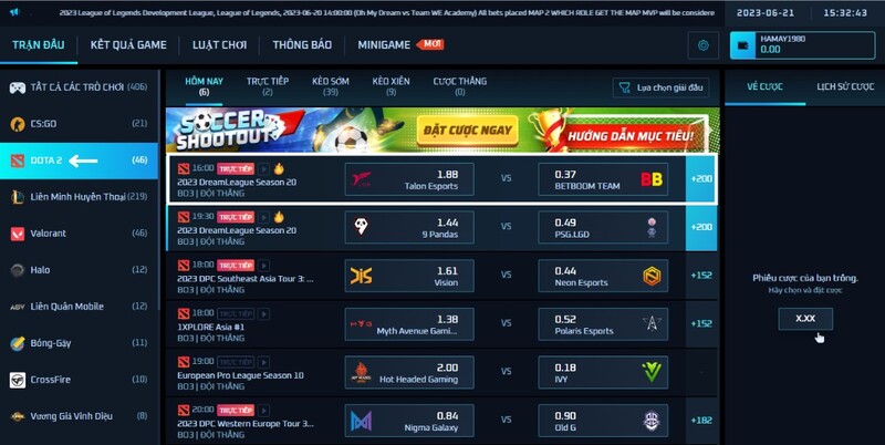 hướng dẫn cá cược dota 2 m88 chuẩn trong 3 bước 5 tiến hành đặt cược dota 2 tại m88