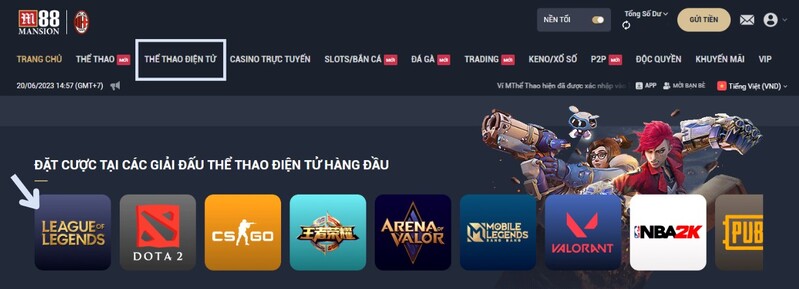 hướng dẫn cách cá cược liên minh huyền thoại m88 đầy đủ nhất 5 tiến hành đặt cược liên minh huyền thoại tại m88