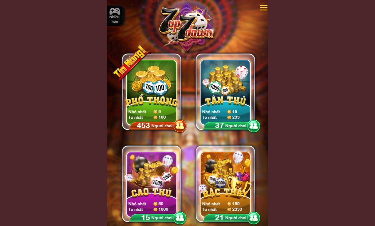 hướng dẫn cách chơi 7 up 7 down m88 chi tiết 2 phòng chơi 7 up 7 down m88